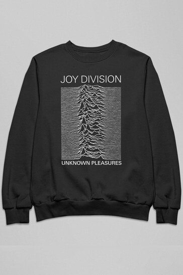 All + Every Black Joy Division Unknown Pleasures Album Art Mens Music Sweatshirt