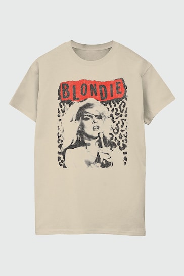 Brands In Cream Blondie Women Sand Boyfriend Fit T-Shirt