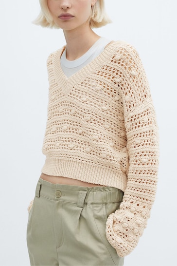 Mango Cream Sweater