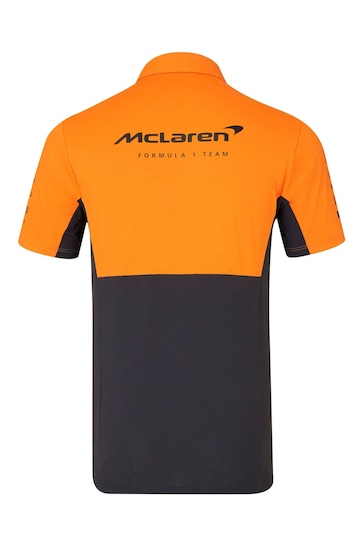 Fanatics Orange F1 McLaren 2024 Team Polo Shirt