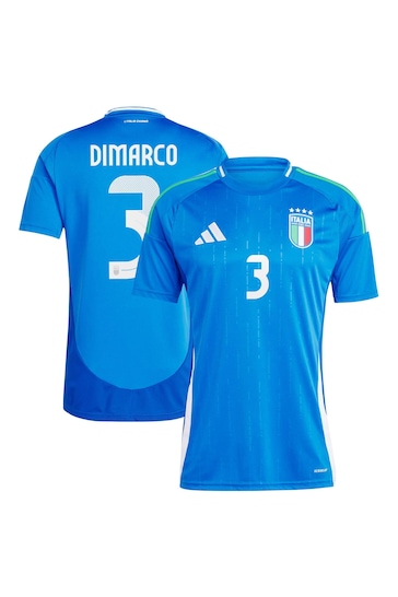 adidas Blue Italy Home 2024 T-shirts