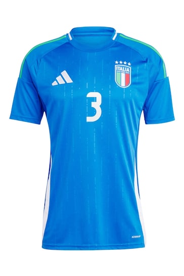 adidas Blue Italy Home 2024 T-shirts