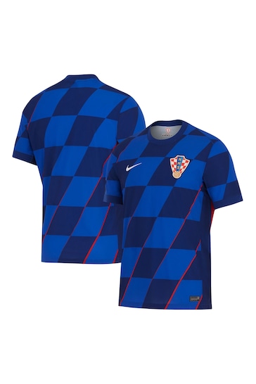 Nike Blue Croatia Away Stadium Shirt 2024