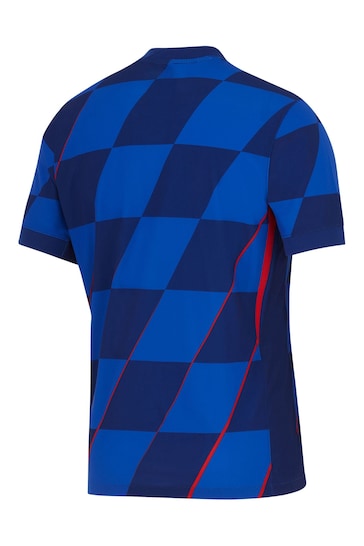 Nike Blue Croatia Away Stadium Shirt 2024
