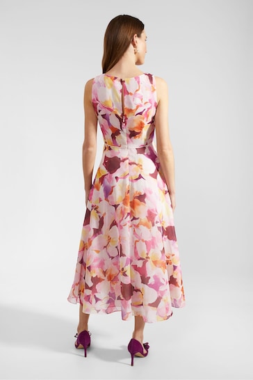 Hobbs Pink Carly Dress