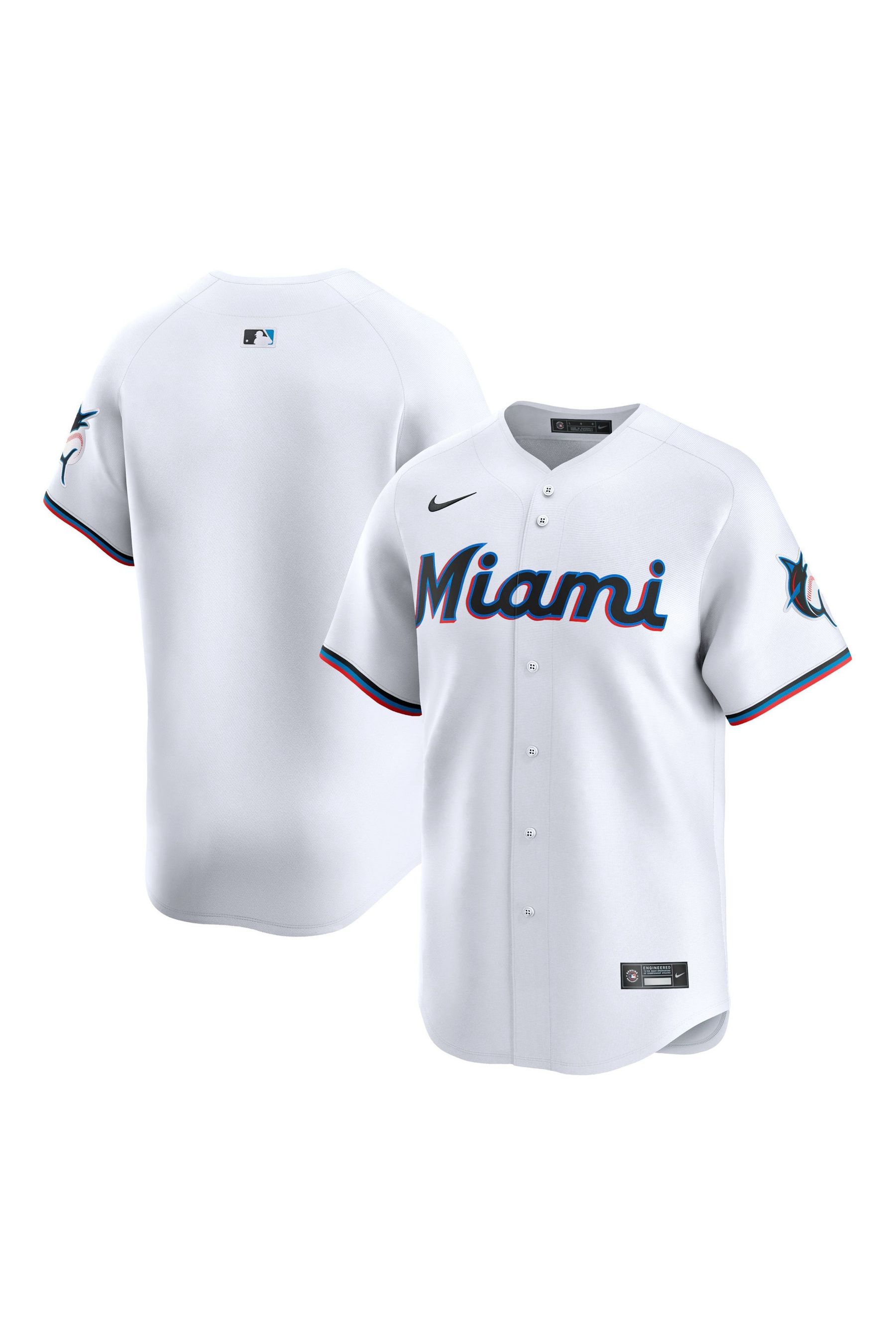 Buy Fanatics MLB Miami Marlins Limited Home White Jersey from the Next UK online shop