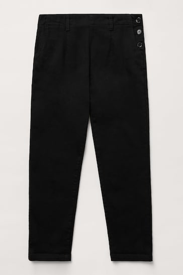 Seasalt Cornwall Black Tall Waterdance Trousers