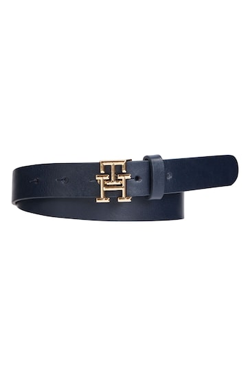 Tommy Hilfiger Blue Logo Belt