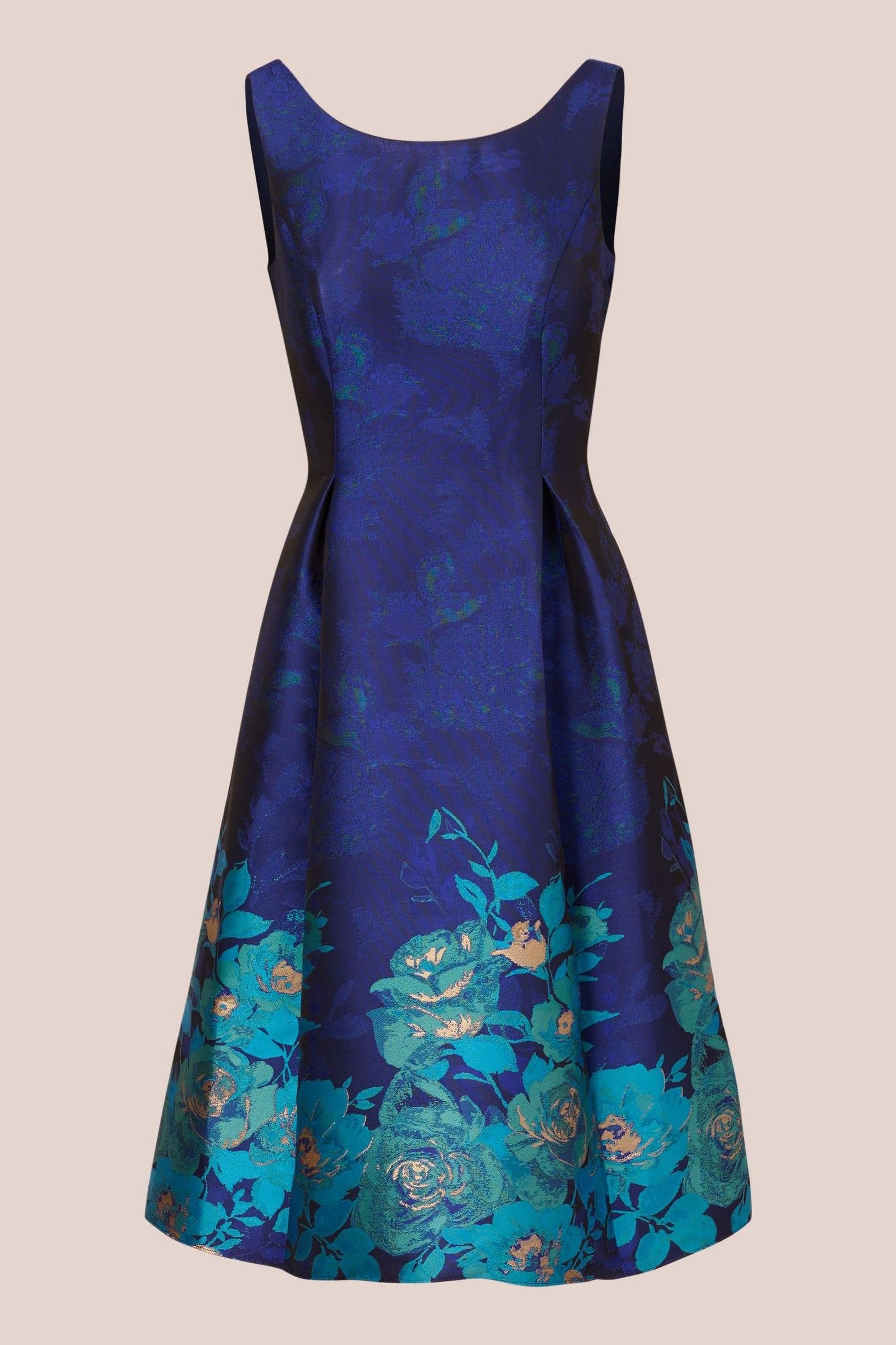 Adrianna papell jacquard dress best sale
