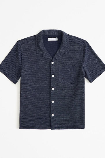 Abercrombie & Fitch Relaxed Fit Navy T-Shirt