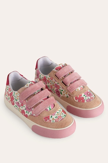 Boden Pink Leather Low Top
