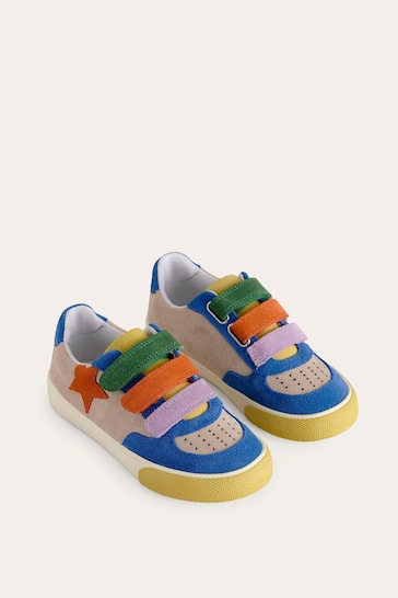 Boden Blue Leather Low Top