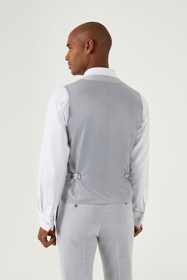 Skopes Jude Grey Tailored Fit Suit: Waistcoat