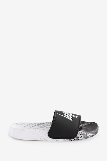 Hype. Boys Scratch Script Multi Black Sliders