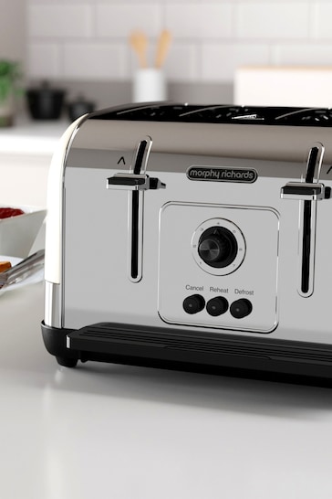 Morphy Richards Cream Venture 4 Slice Toaster