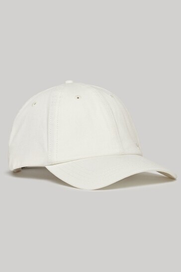 Superdry White Vintage Embroidered Cap