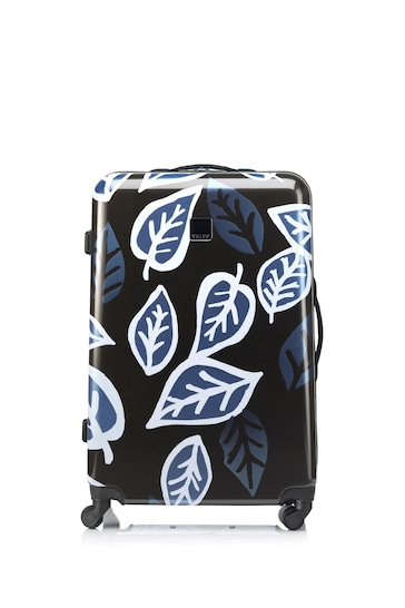 Tripp Large Blue Bold Leaf Hard 4W 77cm Suitcase