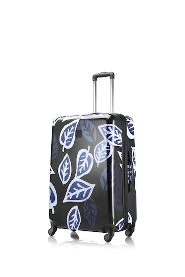 Tripp Large Blue Bold Leaf Hard 4W 77cm Suitcase
