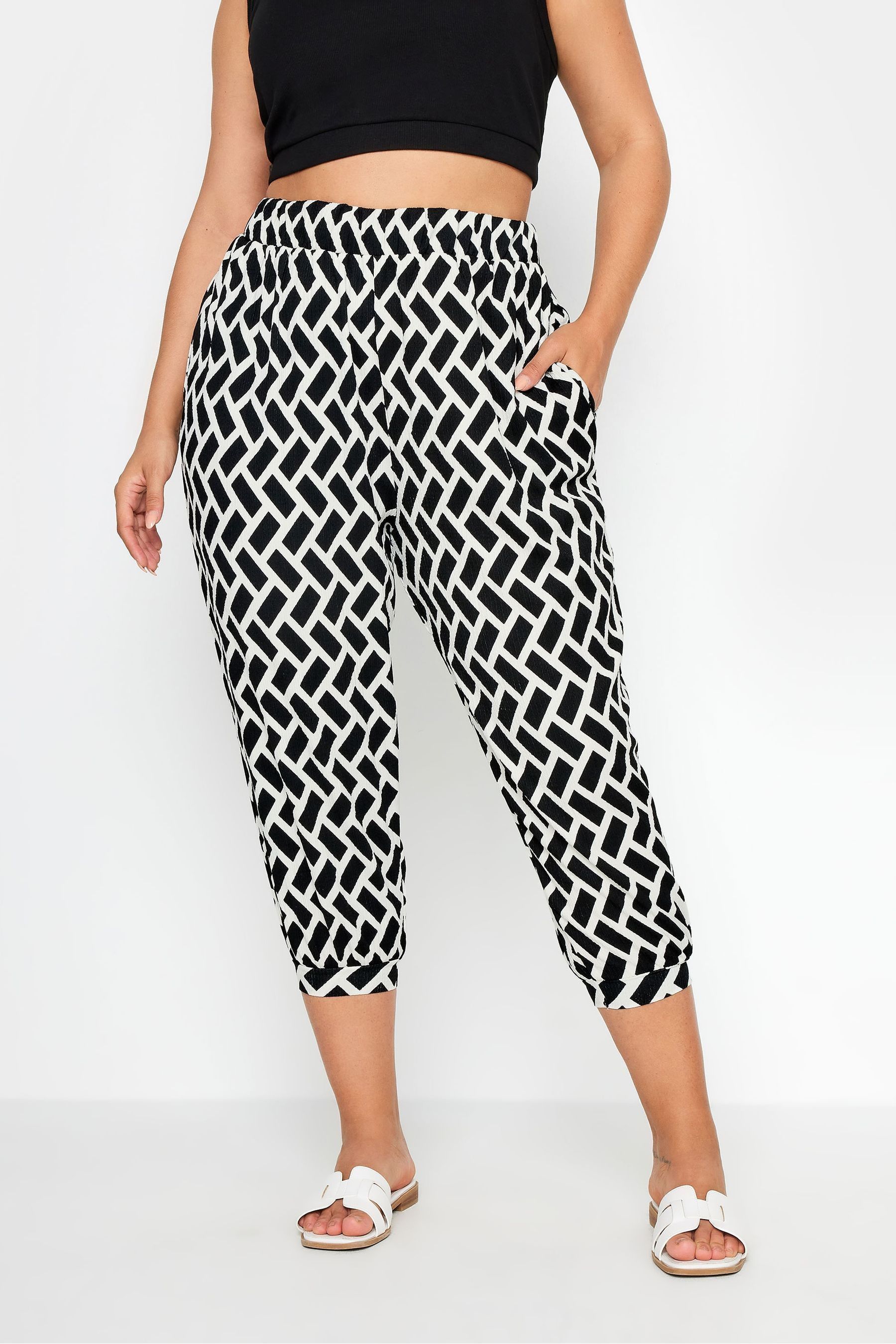 Cropped harem trousers new arrivals