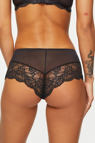 Ann Summers Black Sexy Lace Planet Shorts