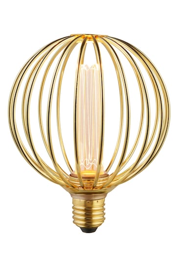 Searchlight Gold Orbit Lamp