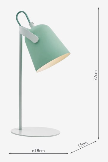 Dar Lighting Green Effie Table Lamp