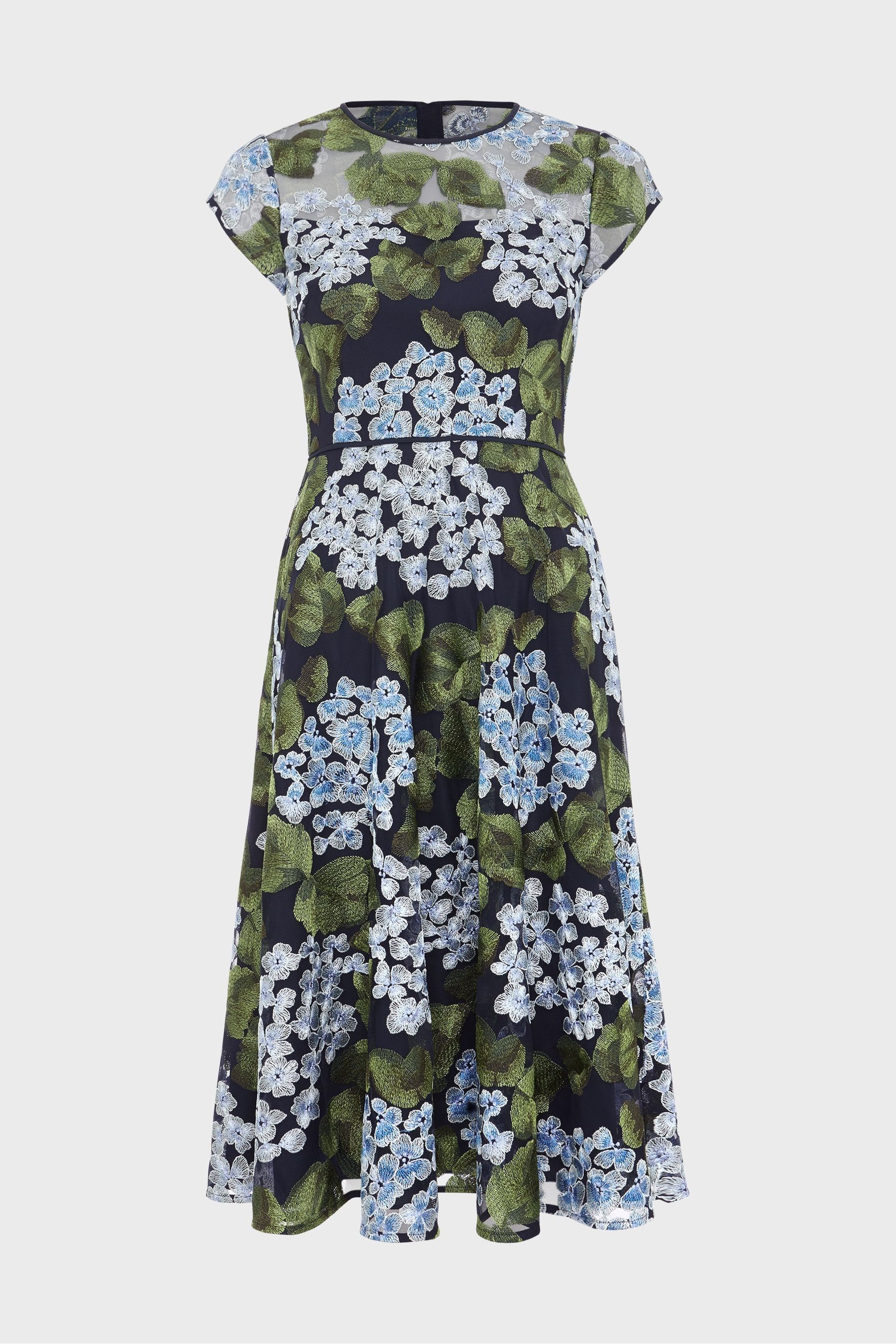 Buy Hobbs Blue Petite Tia Dress from the Next UK online shop