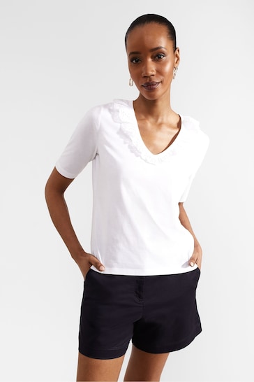 Hobbs White Mariella Top