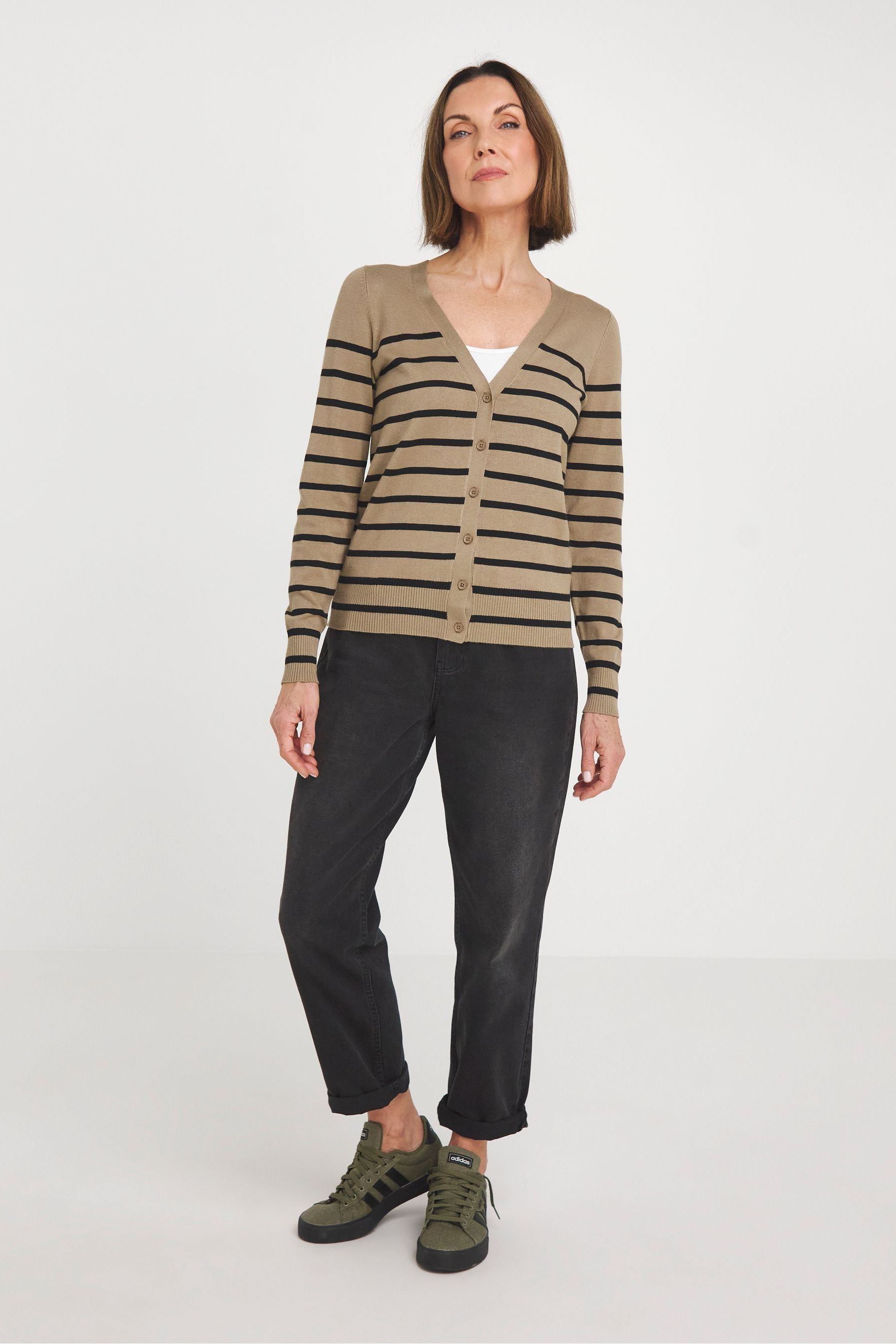 Buy JD Williams Brown V Neck Cardigan from the Next UK online shop