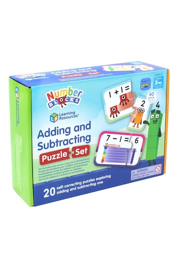 Learning Resources Numberblocks® Adding and Subtracting Puzzle Set