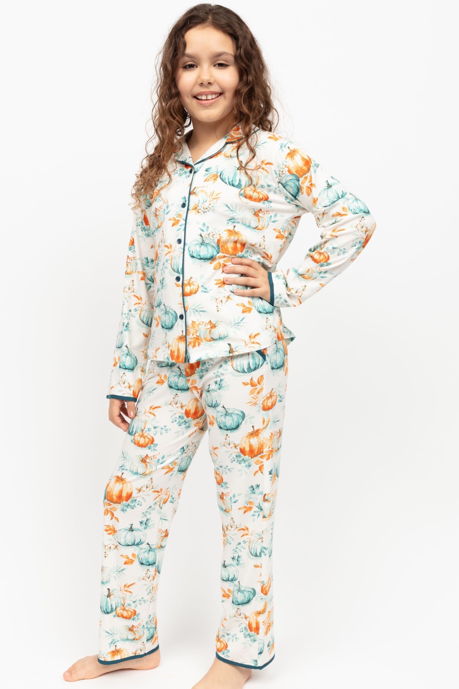 Buy Minijammies Pink Printed Long Sleeve Pyjama Set from the Next UK online shop