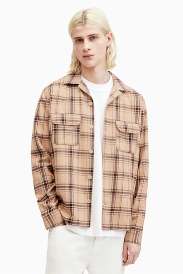 AllSaints Pink Wendel Longsleeve Shirt