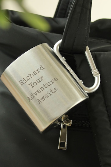 Personalised Stainless Steel Carabiner Mug by PMC