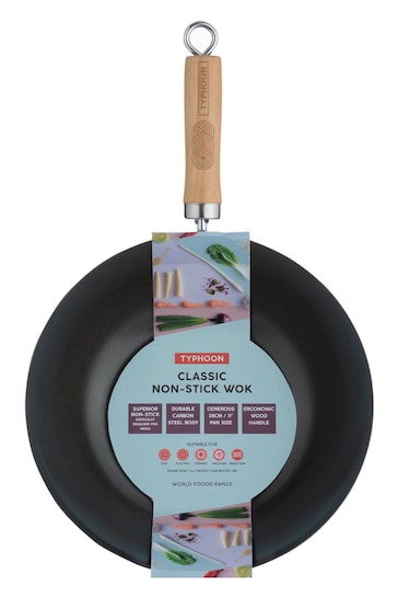 Typhoon Black 28cm Wok