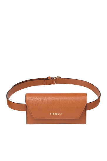 Fiorelli Margot Brown Belt Bag With Flap
