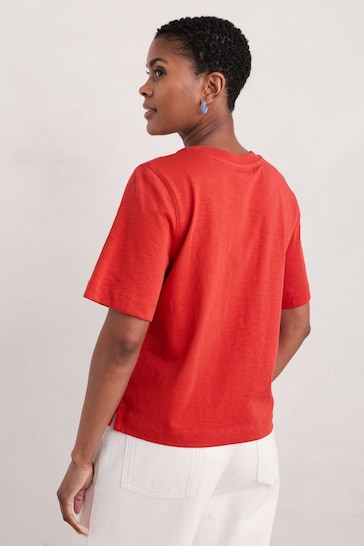 Seasalt Cornwall Red Copseland T-Shirt