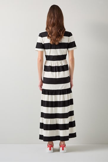 LK Bennett Leigh Stripe Jersey Dress