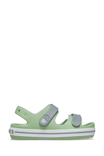 Crocs Green Crocband Play Sandals