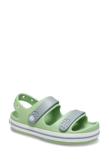 Crocs Green Crocband Play Sandals