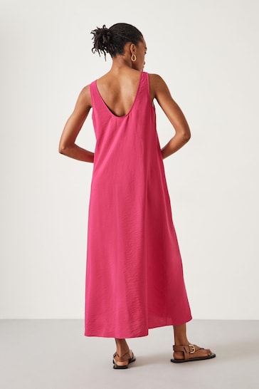 Hush Pink Sophie Scoop Neck Maxi Dress