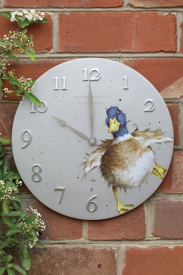 Wrendale Blue Wall Clock 30cm