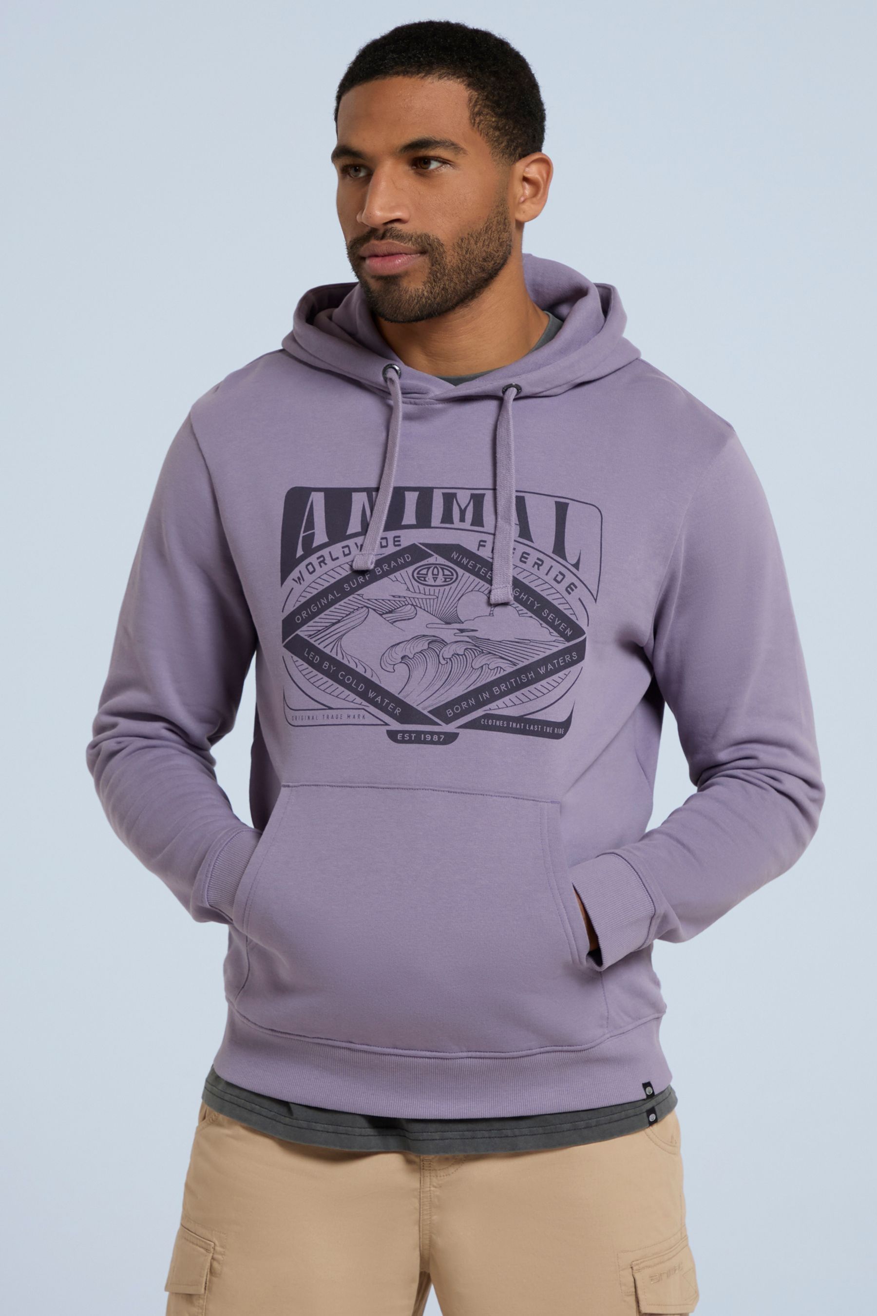 Animal coldwater hoodie top