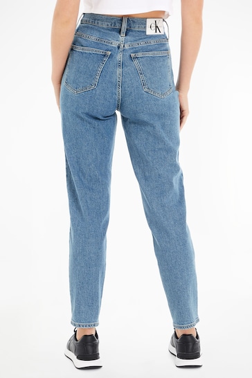 Calvin Klein Blue Mom Jeans