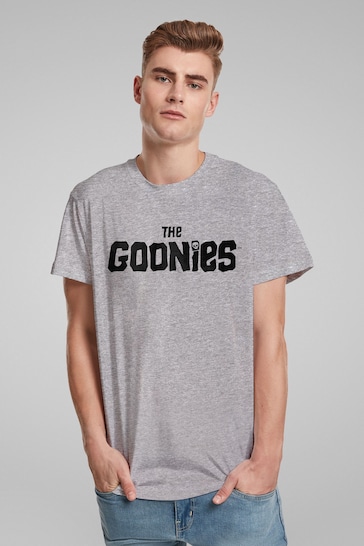 All + Every Grey Mens The Goonies Classic Text Logo T-Shirt