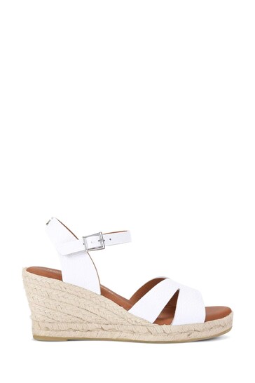 KG Kurt Geiger Pama White Sandals