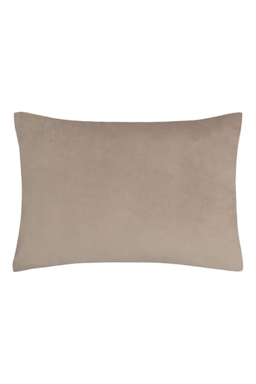 Riva Paoletti Natural Keela Cut Velvet Cushion