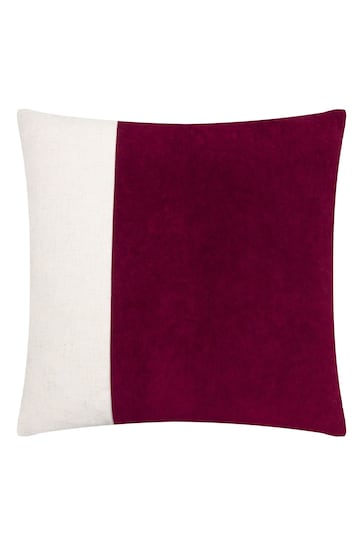 Furn Cherry Coba Washed Velvet Cushion