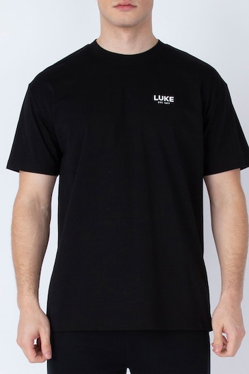 Luke 1977 Relaxed Fit Exquisite Black T-Shirt