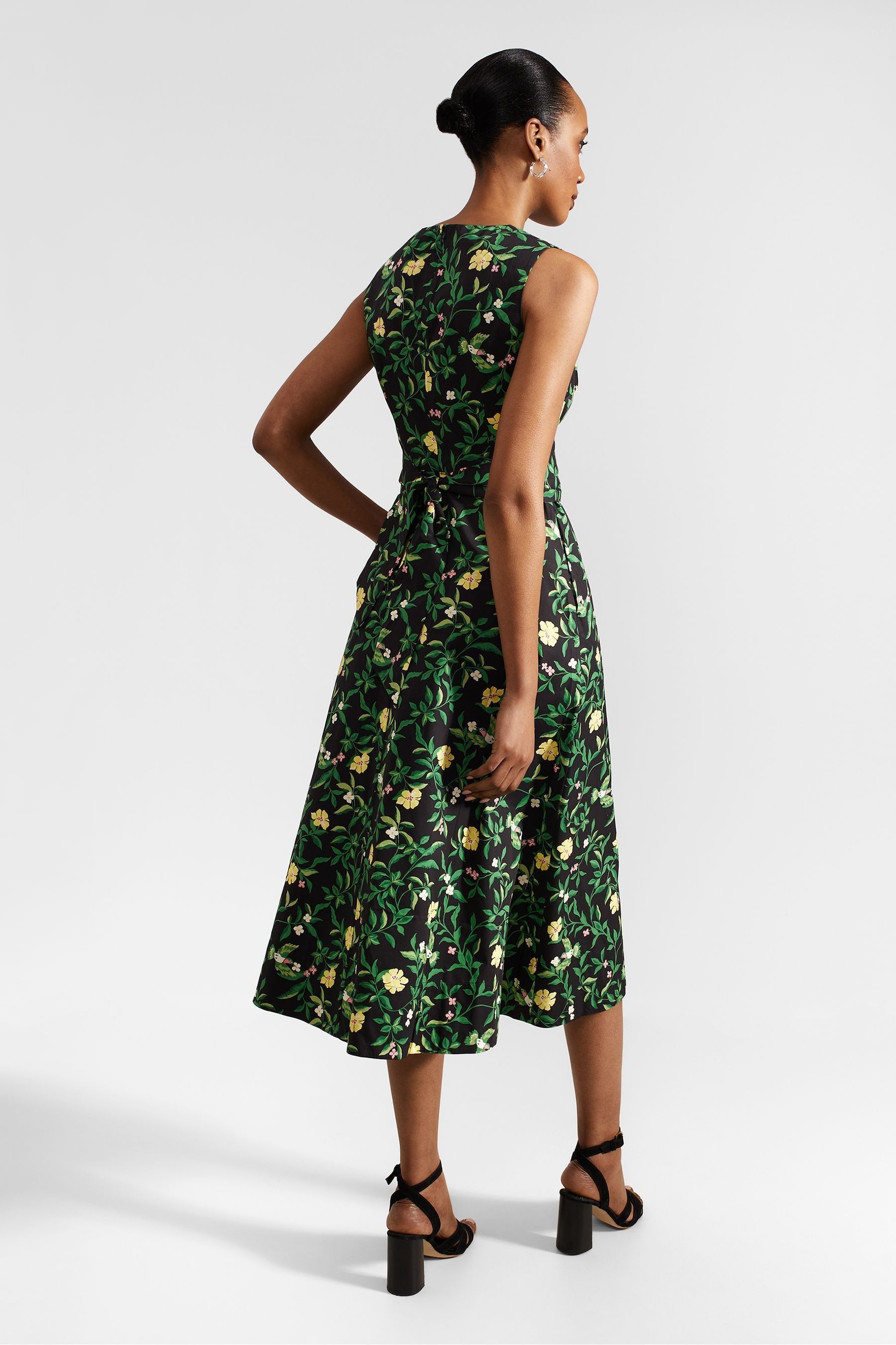 Buy Hobbs Black 100 Cotton Tanya Dress from the Next UK online shop
