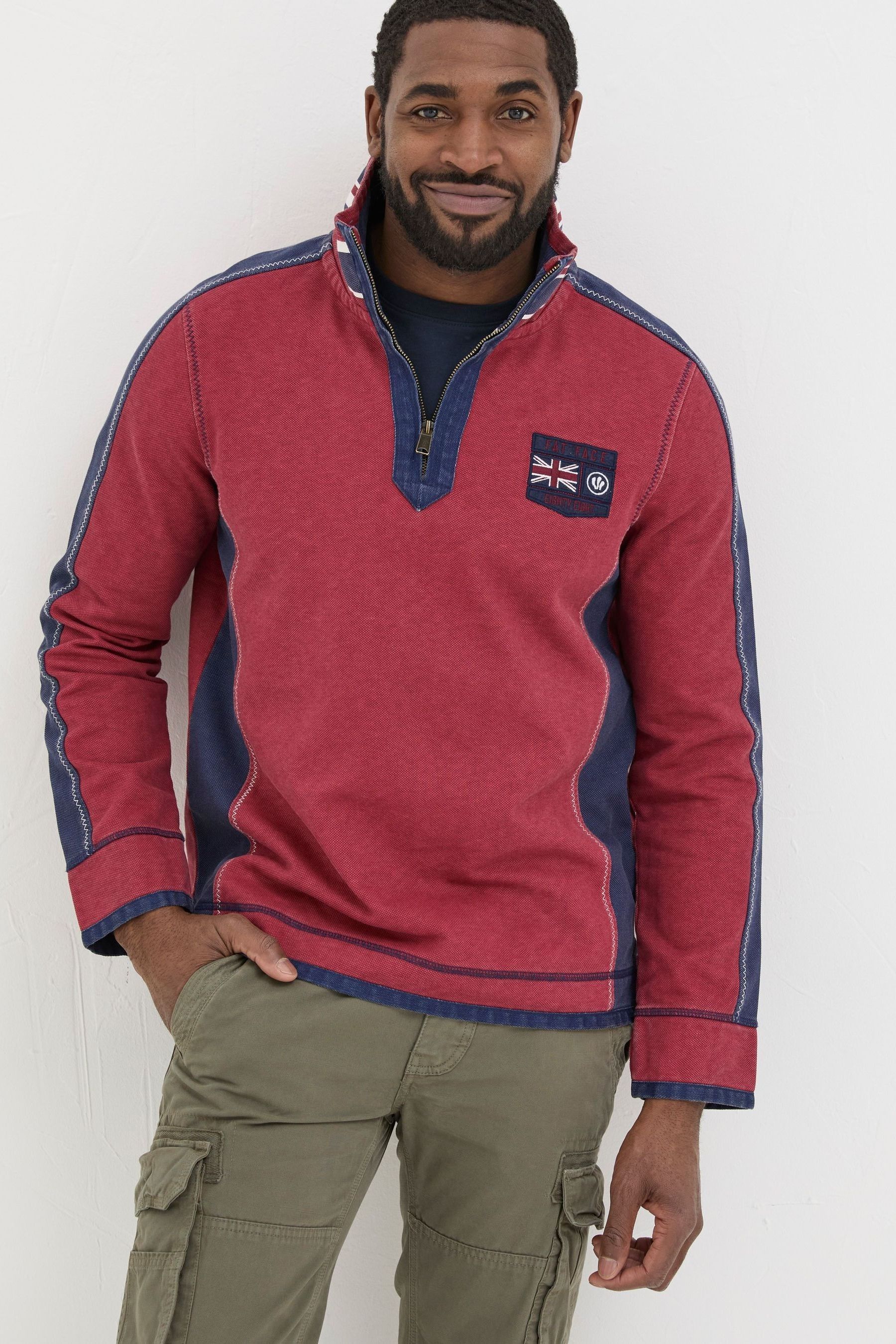 FatFace Airlie Red UK Sweatshirt